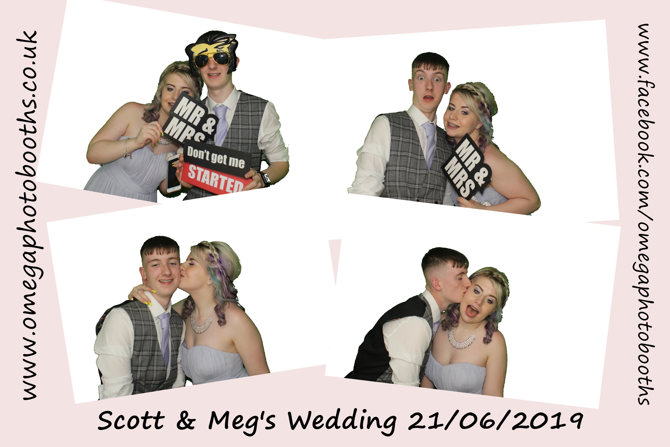 Scott and Meg’s wedding | View more photos from the event at gallery.omegaphotobooths.co.uk/u/Omega-Photobooths/Scott-and-Meg’s-wedding